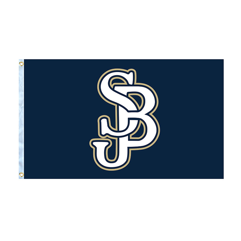 SJB Logo Flag Navy