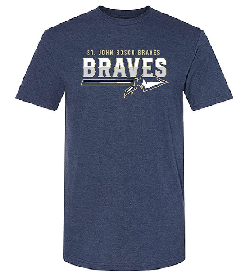 Classic Braves Women's T-shirt Navy Mist