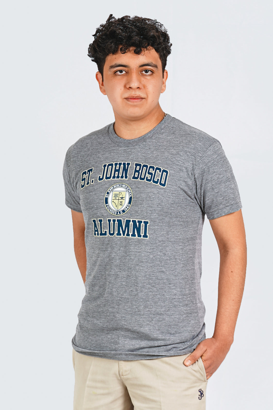 Alumni Grey Short Sleeve T-Shirt