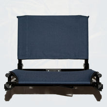 Load image into Gallery viewer, Stadium Chair - Deluxe - Navy Blue
