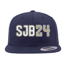 Load image into Gallery viewer, Hat - Class of 2024 Premium Snapback in Navy
